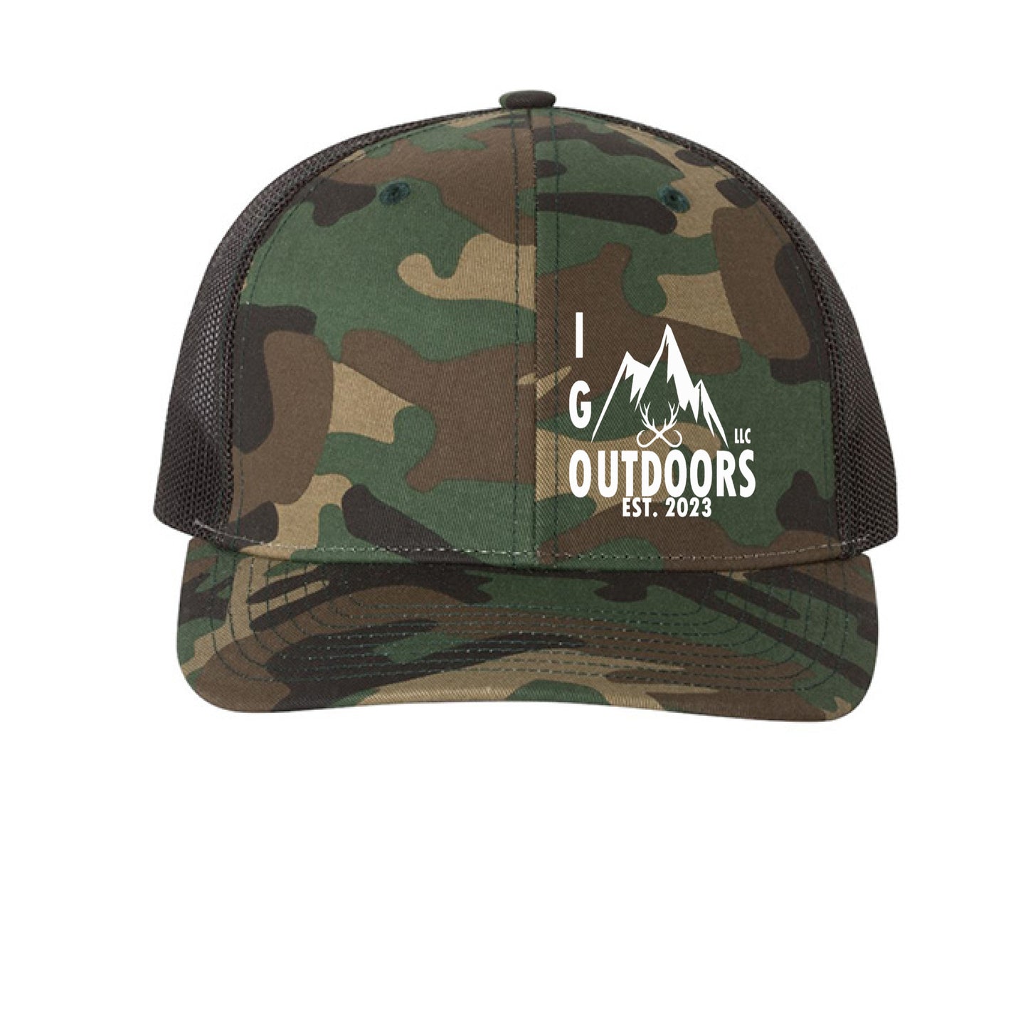 Army Camo/ Black - FRONT
